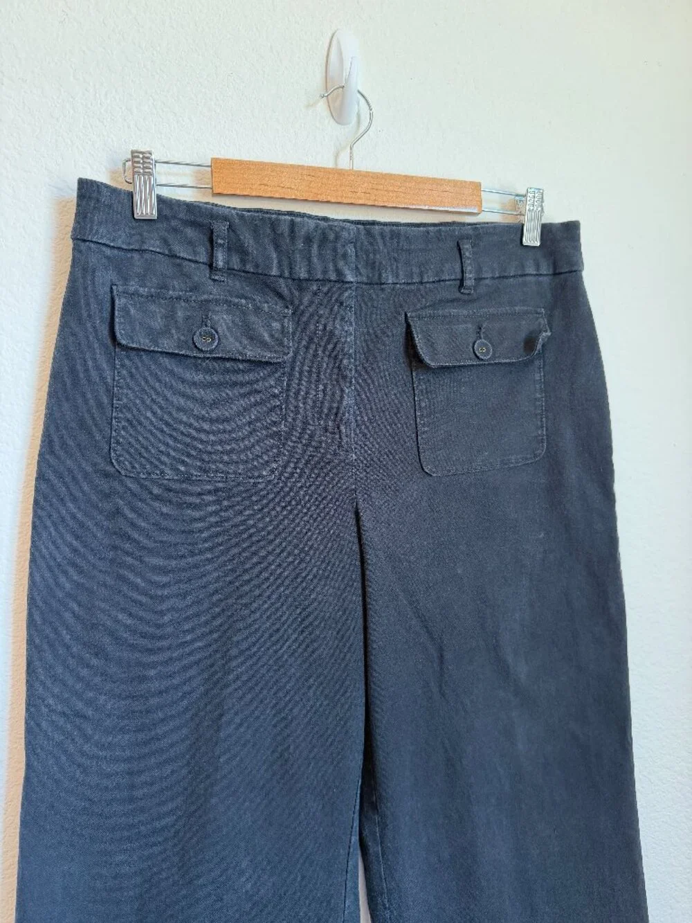 LOFT Palmer Wide Leg Pants in Twill Size 14P